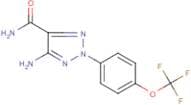 5-Amino-2-[4-(trifluoromethoxy)phenyl]-2H-1,2,3-triazole-4-carboxamide