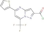 5-(Thien-2-yl)-7-(trifluoromethyl)pyrazolo[1,5-a]pyrimidine-2-carbonyl chloride