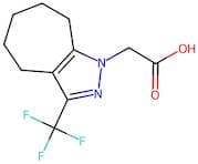 [3-(Trifluoromethyl)-5,6,7,8-tetrahydrocyclohepta[c]pyrazol-1(4H)-yl]acetic acid