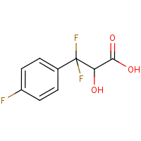 3,3-Difluoro-3-(4-fluorophenyl)-2-hydroxypropionic acid