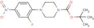 4-(2-Fluoro-4-nitrophenyl)piperazine, N1-BOC protected