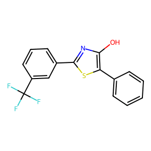 4-Hydroxy-5-phenyl-2-[3-(trifluoromethyl)phenyl]-1,3-thiazole