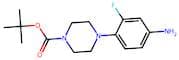 4-(4-Amino-2-fluorophenyl)piperazine, N1-BOC protected
