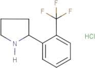 2-[2-(Trifluoromethyl)phenyl]pyrrolidine hydrochloride