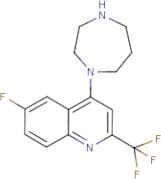1-[6-Fluoro-2-(trifluoromethyl)quinolin-4-yl]homopiperazine