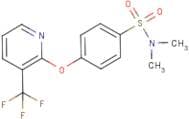 N,N-Dimethyl-4-{[3-(trifluoromethyl)pyridin-2-yl]oxy}benzenesulphonamide