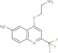 4-(2-Aminoethylthio)-6-methyl-2-(trifluoromethyl)quinoline
