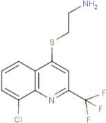4-(2-Aminoethylthio)-8-chloro-2-(trifluoromethyl)quinoline