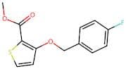 Methyl 3-[(4-fluorobenzyl)oxy]thiophene-2-carboxylate