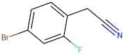 4-Bromo-2-fluorophenylacetonitrile