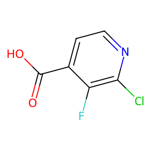 2-Chloro-3-fluoroisonicotinic acid