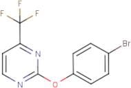 2-(4-Bromophenoxy)-4-(trifluoromethyl)pyrimidine