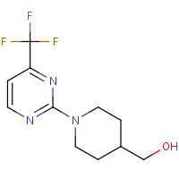 1-[4-(Trifluoromethyl)pyrimidin-2-yl]piperidin-4-ylmethanol