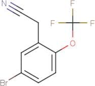 5-Bromo-2-(trifluoromethoxy)phenylacetonitrile