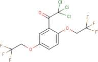 1,4-Bis(2,2,2-trifluoroethoxy)-2-(trichloroacetyl)benzene
