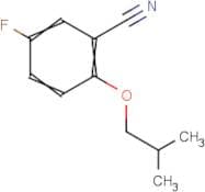 5-Fluoro-2-(2-methylpropoxy)benzonitrile