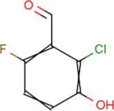 2-Chloro-6-fluoro-3-hydroxybenzaldehyde
