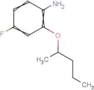 4-Fluoro-2-(pentan-2-yloxy)aniline