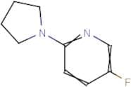 5-Fluoro-2-(pyrrolidin-1-yl)pyridine
