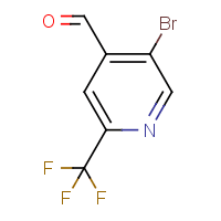 5-Bromo-2-(trifluoromethyl)isonicotinaldehyde