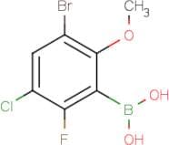 5-Bromo-3-chloro-2-fluorophenylboronic acid