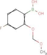 [4-Fluoro-2-(methoxymethoxy)phenyl]boronic acid