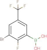 3-Bromo-2-fluoro-5-trifluoromethylphenylboronic acid