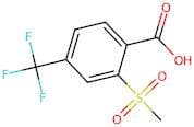2-Methylsulfonyl-4-(trifluoromethyl)benzoic acid