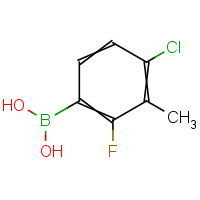 (4-Chloro-2-fluoro-3-methylphenyl)boronic acid