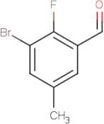 3-Bromo-2-fluoro-5-methylbenzaldehyde