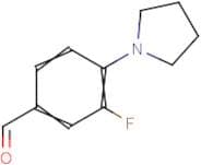 3-Fluoro-4-(pyrrolidin-1-yl)benzaldehyde