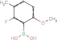 2-Fluoro-6-methoxy-3-methylphenylboronic acid