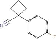1-(4-Fluorophenyl)cyclobutane-1-carbonitrile