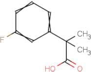 2-(3-Fluorophenyl)-2-methylpropanoic acid