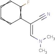 (Z)-3-(Dimethylamino)-2-(2-fluorophenyl)acrylonitrile