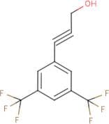 3-[3,5-Bis(trifluoromethyl)phenyl]prop-2-yn-1-ol