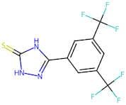 5-[3,5-Bis(trifluoromethyl)phenyl]-2,4-dihydro-3H-1,2,4-triazole-3-thione