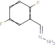 (E)-[(2,5-Difluorophenyl)methylidene]hydrazine
