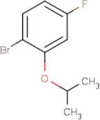 1-Bromo-4-fluoro-2-isopropoxybenzene