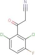 2,6-Dichloro-3-fluorobenzoylacetonitrile