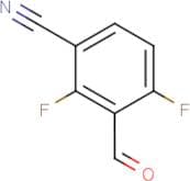 2,4-Difluoro-3-formylbenzonitrile
