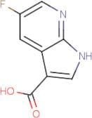 5-Fluoro-7-azaindole-3-carboxylic acid