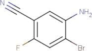 5-Amino-4-bromo-2-fluorobenzonitrile