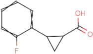 2-(2-Fluorophenyl)cyclopropanecarboxylic acid
