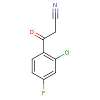 2-Chloro-4-fluorobenzoylacetonitrile