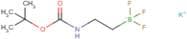 Potassium tert-butyl N-[2-(trifluoroboranuidyl)ethyl]carbamate
