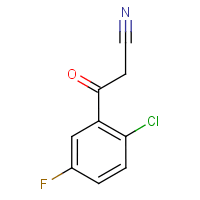 2-Chloro-5-fluorobenzoylacetonitrile