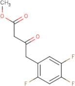 Methyl 3-oxo-4-(2,4,5-trifluorophenyl)butanoate