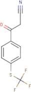4-(Trifluoromethylthio)benzoylacetonitrile