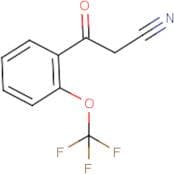 2-(Trifluoromethoxy)benzoylacetonitrile